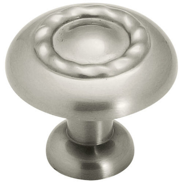 Amerock BP1585-G10 Inspirations Satin Nickel Rope Cabinet Knob