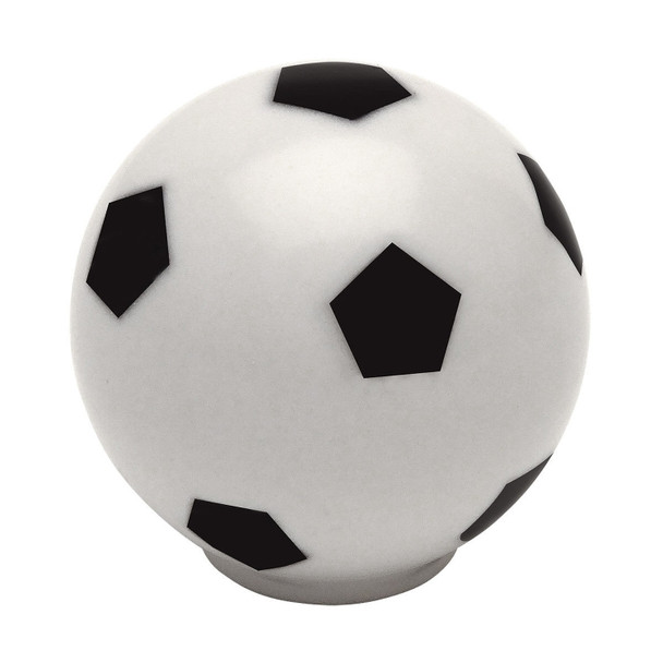 Cosmas Athleticz Collection 67122 Soccer Ball Round Cabinet Hardware Knob - 1-1/4" Diameter