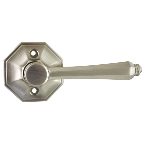 Designers Impressions Windsor Design Satin Nickel Dummy Door Lever: 22-7751