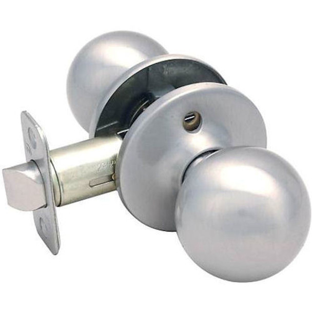 Designers Impressions Ashland Design Satin Nickel Passage Door Knob: 22-2177