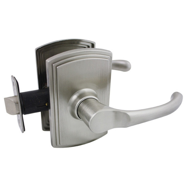 Delaney Artino Design Satin Nickel Passage Door Lever (Hall & Closet): 501T-AR-US15