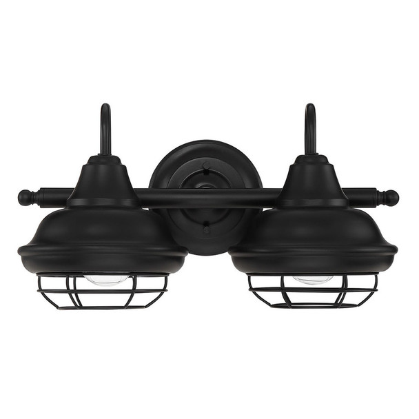 Designers Impressions Charleston Series 2 Light Wall Sconce / Bathroom Fixture
