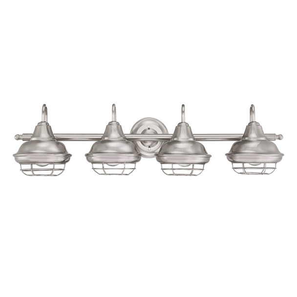 Designers Impressions Charleston Series 4 Light Wall Sconce / Bathroom Fixture