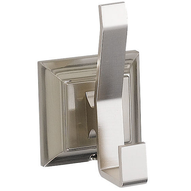 Designers Impressions 400 Series Satin Nickel Robe Hook: BA409