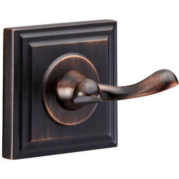 Designers Impressions Aurora Series Oil Rubbed Bronze Double Robe Hook: 19410