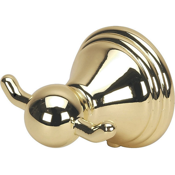 Florentine Series Polished Brass Robe Hook