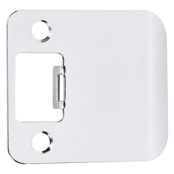 Designers Impressions Polished Chrome 2" Extended Lip Strike Plate - 2-1/2" Overall Length: EST-112