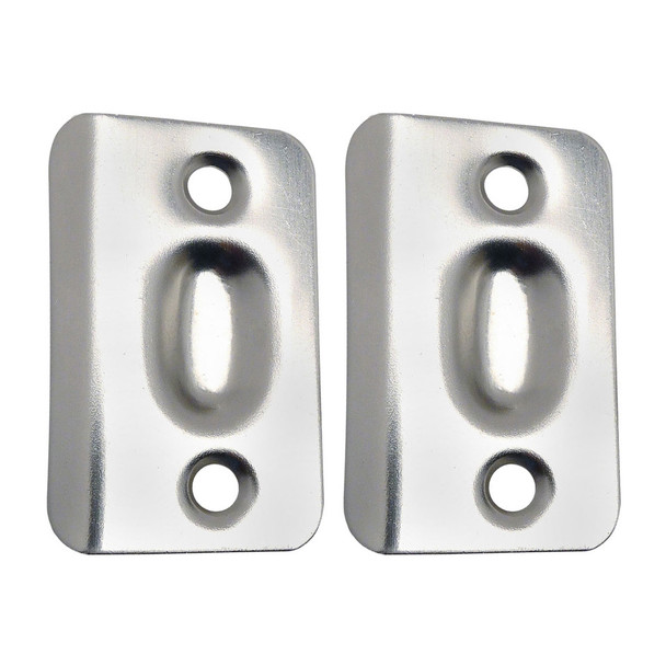 Designers Impressions Replacement Ball Catch Strike Plates (Pair): PL