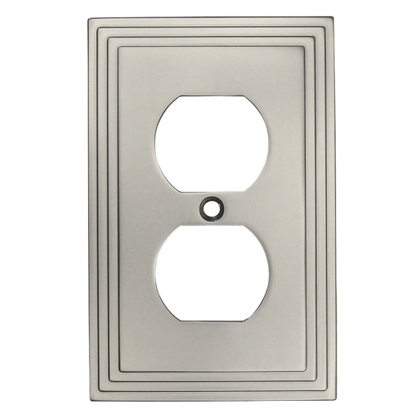 Cosmas 25026 Single Duplex Outlet Wall Plate
