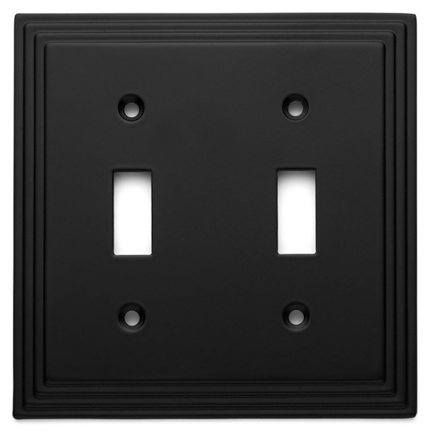 Cosmas 25033 Double Toggle Switchplate Cover