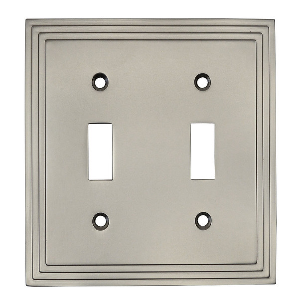 Cosmas 25033 Double Toggle Switchplate Cover