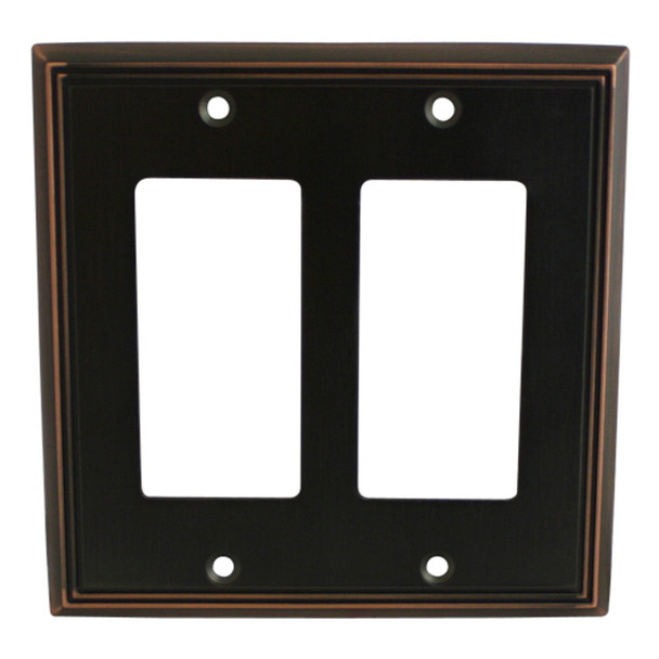 Cosmas 65088 Double GFCI / Decora Wall Plate