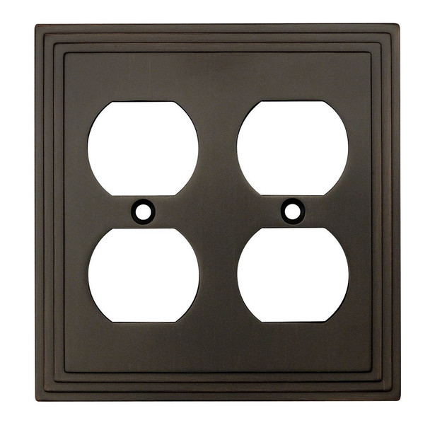 Cosmas 25012 Double Duplex Outlet Wall Plate