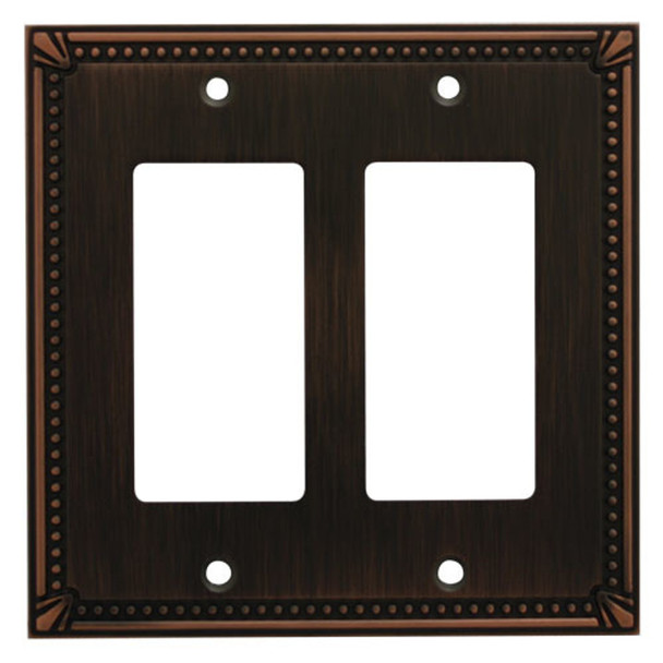 Cosmas 44098 Double GFCI / Decora Wall Plate