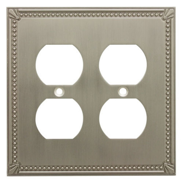 Cosmas 44013 Double Duplex Outlet Wall Plate