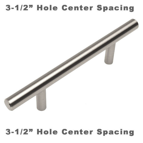 Cosmas 404-3.5 Slim Line Cabinet Hardware Euro Style Bar Pull