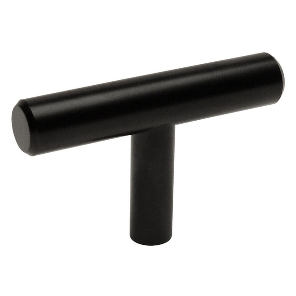 Cosmas 404 Slim Line Cabinet Hardware Euro Style T Bar Knob