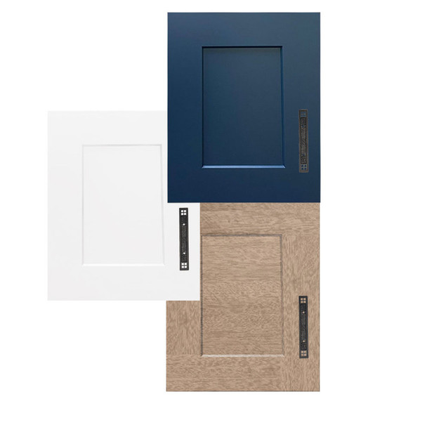 Cosmas 10554 Decorative Square Cabinet Pull Backplate