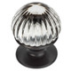 Cosmas 6812 & Clear Glass Round Cabinet Knob