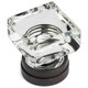 Cosmas 6578 & Clear Glass Square Cabinet Knob