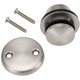 Designers Impressions 615595 Satin Nickel Toe Tap Drain Trim