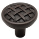 Cosmas 7065 Braided Cabinet Knob