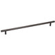 Cosmas 305-480ORB Oil Rubbed Bronze Cabinet Hardware Euro Style Bar Pull