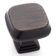 Cosmas 1487 Modern Contemporary Square Cabinet Knob