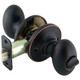 Designers Impressions Somerset Design Oil Rubbed Bronze Privacy Door Knob: 33-2666