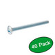 Cosmas Cabinet Hardware UNC 8-32 x 3/4" Long Mounting Screws (Bag of 40): 753171