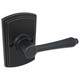 Delaney Florini Design Oil Rubbed Bronze Dummy Door Lever (Non-Functioning): 515T-FL-US10