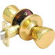 Designers Impressions Salem Design Polished Brass Passage Door Knob