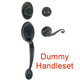 Designers Impressions Frankfort Oil Rubbed Bronze DUMMY Traditional Handleset Livingston Interior: 33-8001/5151