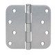 Cosmas Satin Nickel Door Hinge 4" with 5/8" Radius Corners: 37649