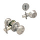 Designers Impressions Bedford Design Satin Nickel Combo Pack - Entry & Deadbolt: 22-1699