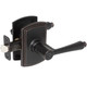 Delaney Florini Design Oil Rubbed Bronze Entry Door Lever (Front & Back): 500T-FL-US10