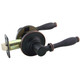 Designers Impressions Villa Design Oil Rubbed Bronze Passage Door Lever: 33-5977