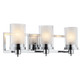 Juno Chrome 3 Light Wall Sconce / Bathroom Fixture: 73471