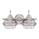 Designers Impressions Charleston Series 2 Light Wall Sconce / Bathroom Fixture