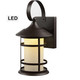 English Bronze Outdoor Patio / Porch Exterior LED Light Fixture : 21-2014