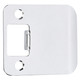 Designers Impressions Polished Chrome 2" Extended Lip Strike Plate - 2-1/2" Overall Length: EST-112