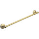 Designers Impressions Royal Series Brushed Brass 24" Towel Bar: MBA7721