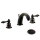 Designers Impressions 654746 Oil Rubbed Bronze Two Handle Widespread Lavatory Vanity Faucet