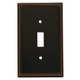 Cosmas 65003 Single Toggle Switchplate Cover