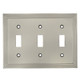 Cosmas 25037 Triple Toggle Switchplate Cover