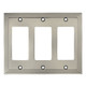 Cosmas 25084 Triple GFCI / Decora Wall Plate