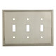 Cosmas 65005 Triple Toggle Switchplate Cover