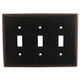 Cosmas 65005 Triple Toggle Switchplate Cover