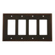 Cosmas 65075 Quad GFCI / Decora Wall Plate