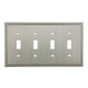 Cosmas 65006 Quad Toggle Switchplate Cover